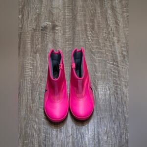 Jordan Lil Drip Pre-owned Girl's Child Size 12C Youth Kids Pink Rain Boots.